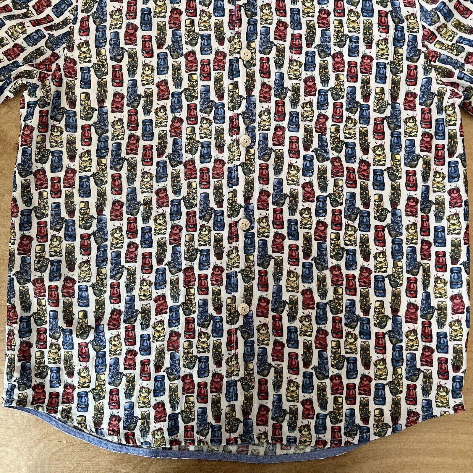 Tommy Bahama Tommy Bahama Coconut Point Shirt M Multicolor Tiki Hawaiian Size US M / EU 48-50 / 2 - 4 Thumbnail