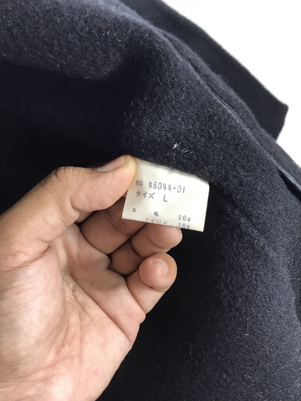 Handmade × Japanese Brand 🔥Vintage Planer Wool HandMade Button Baggy Coat Jacket Size L / US 10 / IT 46 - 10 Thumbnail