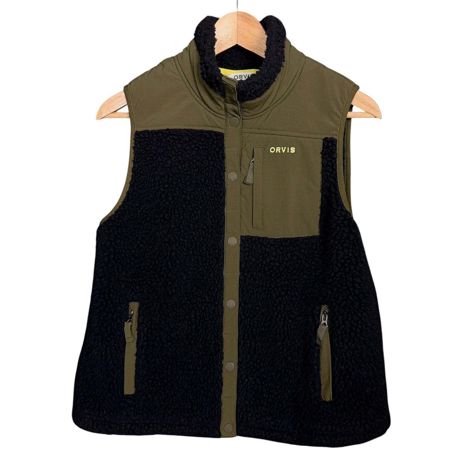 Orvis Orvis Mad River Snap Vest Green Blue Sherpa $100 Retail Size S / US 4 / IT 40 - 7 Thumbnail
