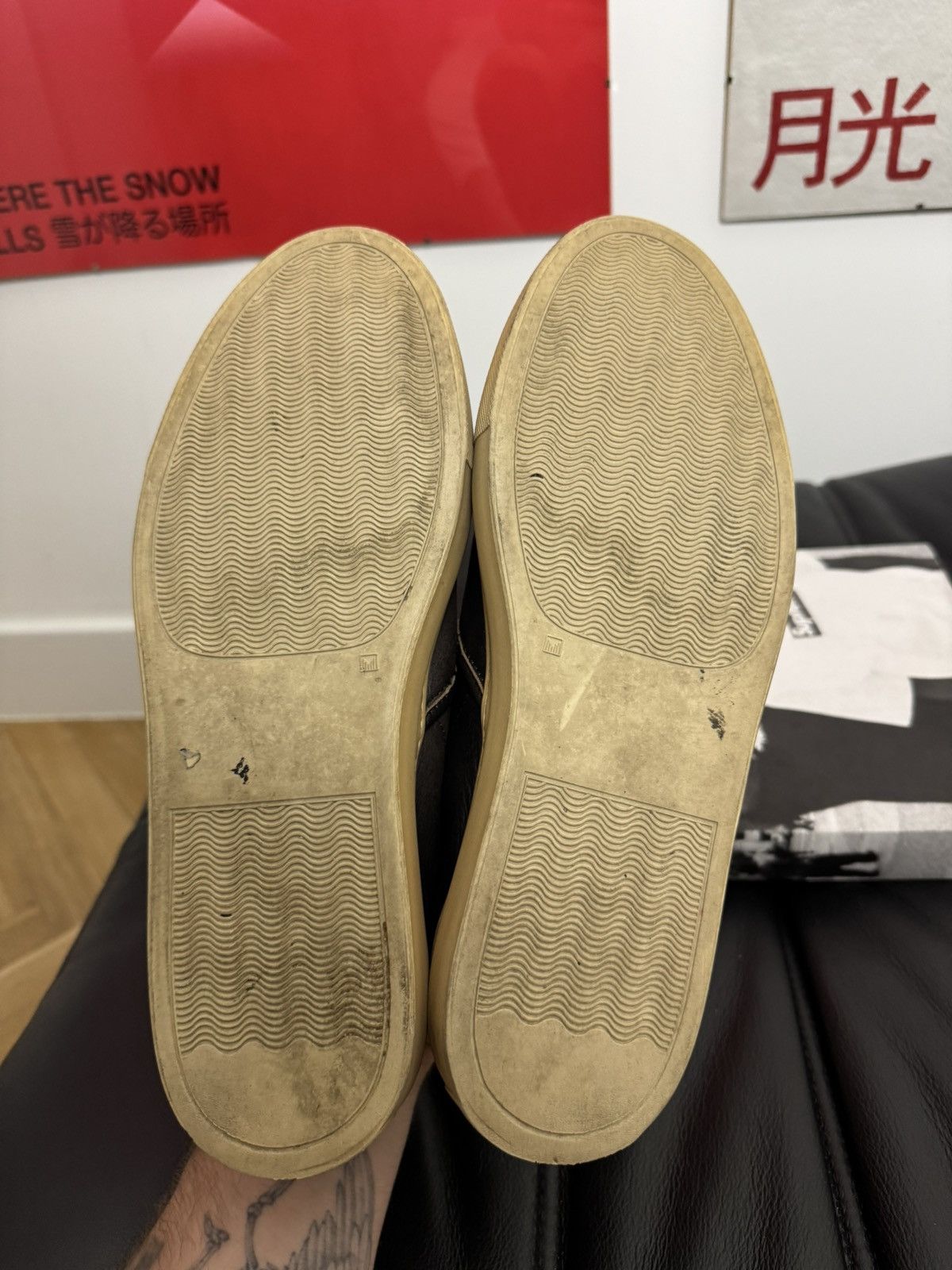 Common Projects Common Projects Low Leather Slip On Vintage Brown Casual Size US 9 / EU 42 - 8 Thumbnail