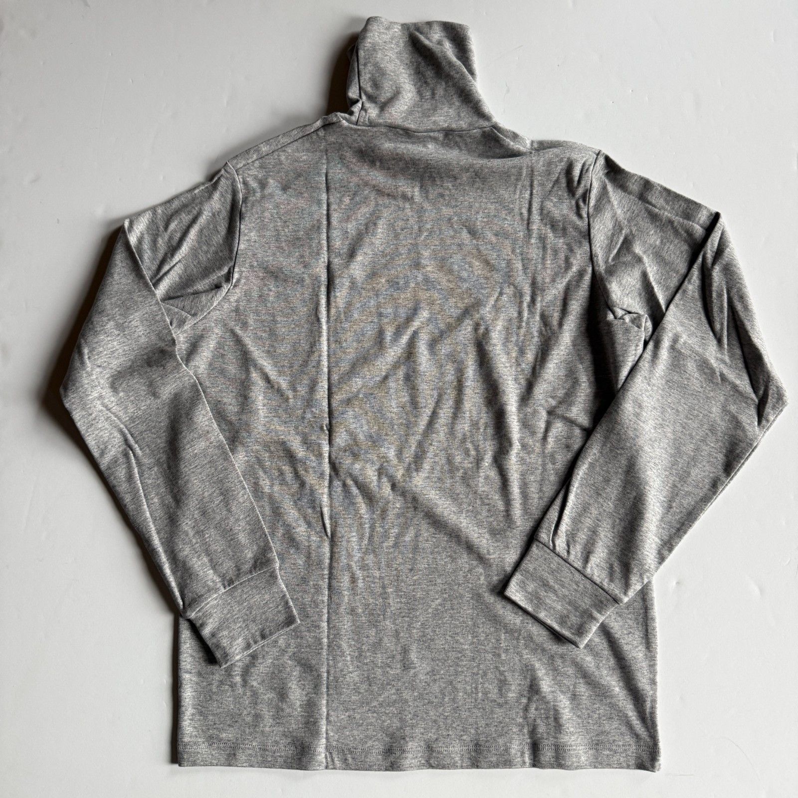 Uniqlo UNIQLO Soft Touch Gray Turtleneck Long Sleeve Shirt Size US M / EU 48-50 / 2 - 5 Thumbnail