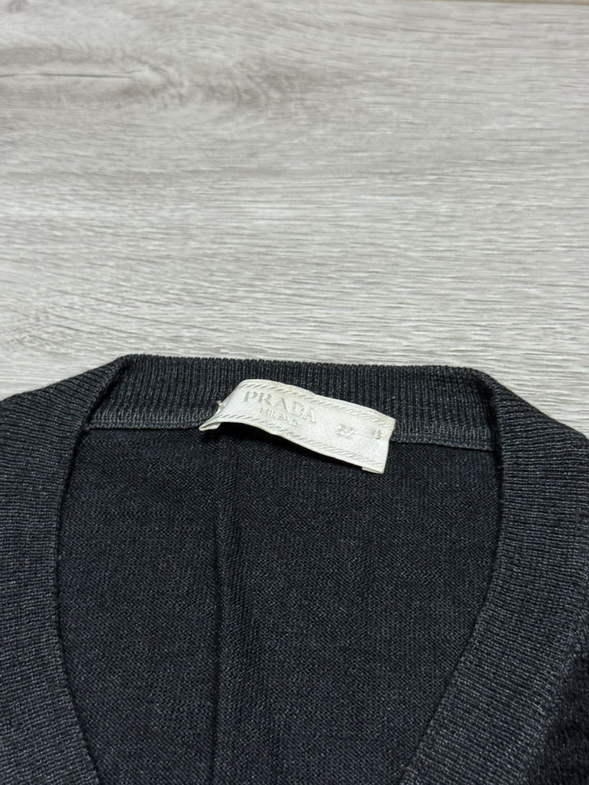 Prada Prada mohair wool silk sweater rhombus jumper Size US L / EU 52-54 / 3 - 3 Thumbnail