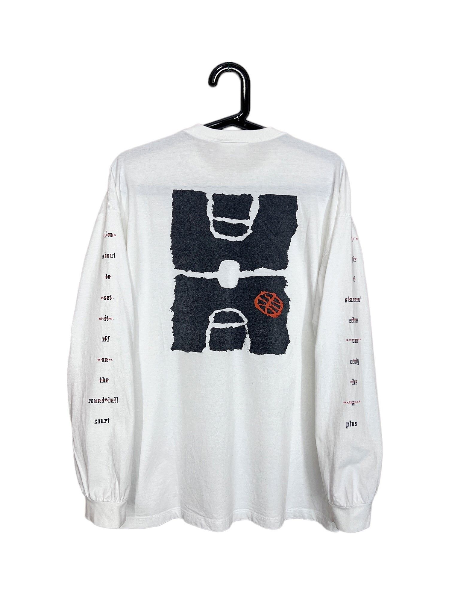 Adidas × NBA × Vintage Vintage Adidas Streetball T-Shirt Long Sleeve Size US M / EU 48-50 / 2 - 1 Thumbnail