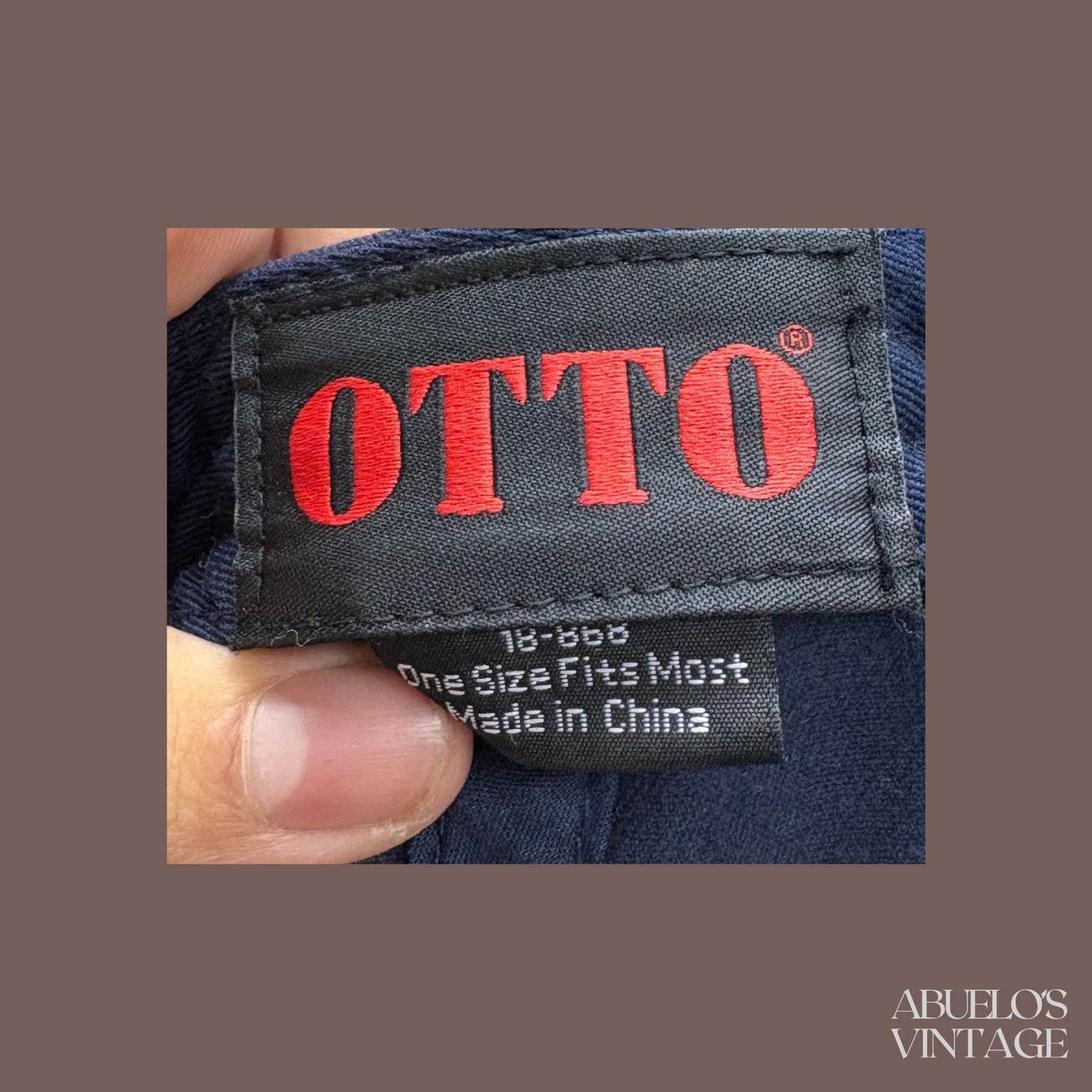 Otto VTG Strapback Hat | Otto Navy Sailing | Santa Barbara 90s Size ONE SIZE - 4 Thumbnail