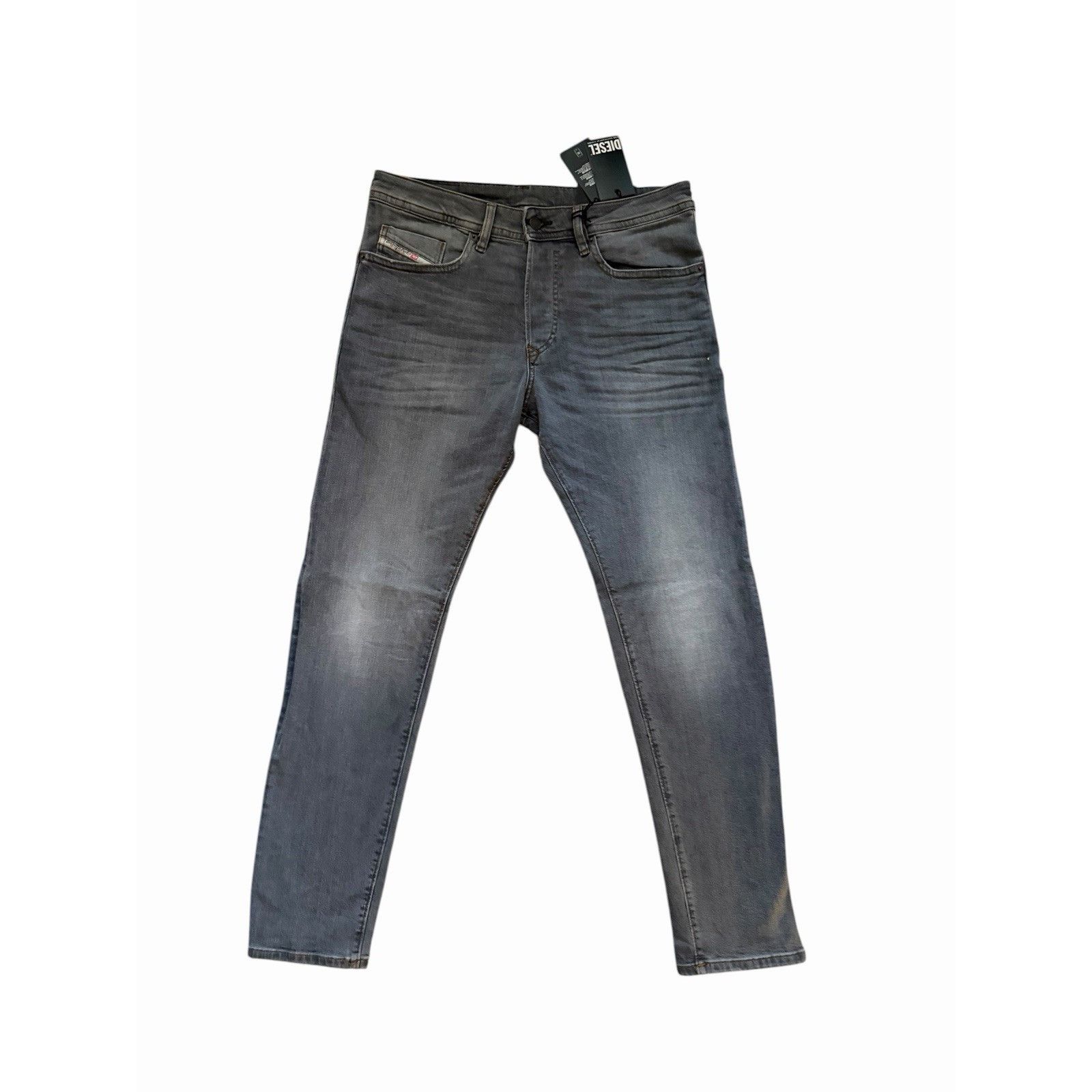 Diesel Diesel Mens Buster Slim Tapered Jeans RB061 Grey Size 32/30 Size US 32 / EU 48 - 1 Thumbnail