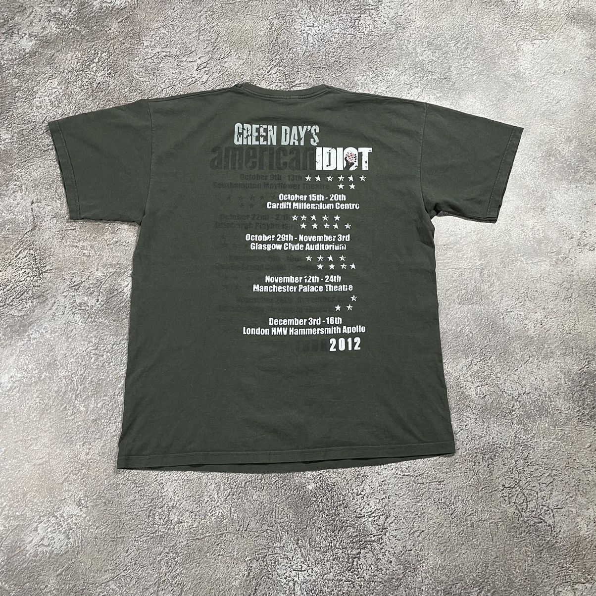 Vintage Vintage 2000s Green Day Idiot Face Graphic Tee Grunge Slim L Size US L / EU 52-54 / 3 - 5 Thumbnail
