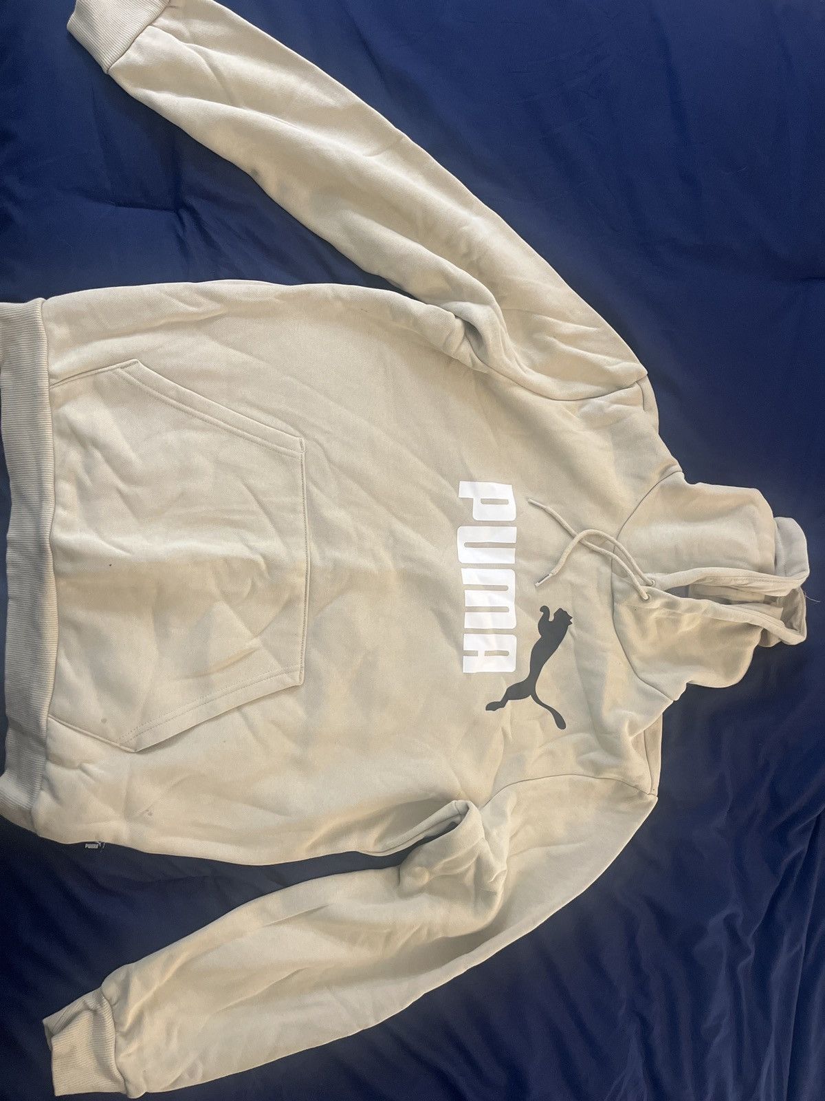 Puma Beige Puma Hoodie Size US M / EU 48-50 / 2 - 1 Thumbnail