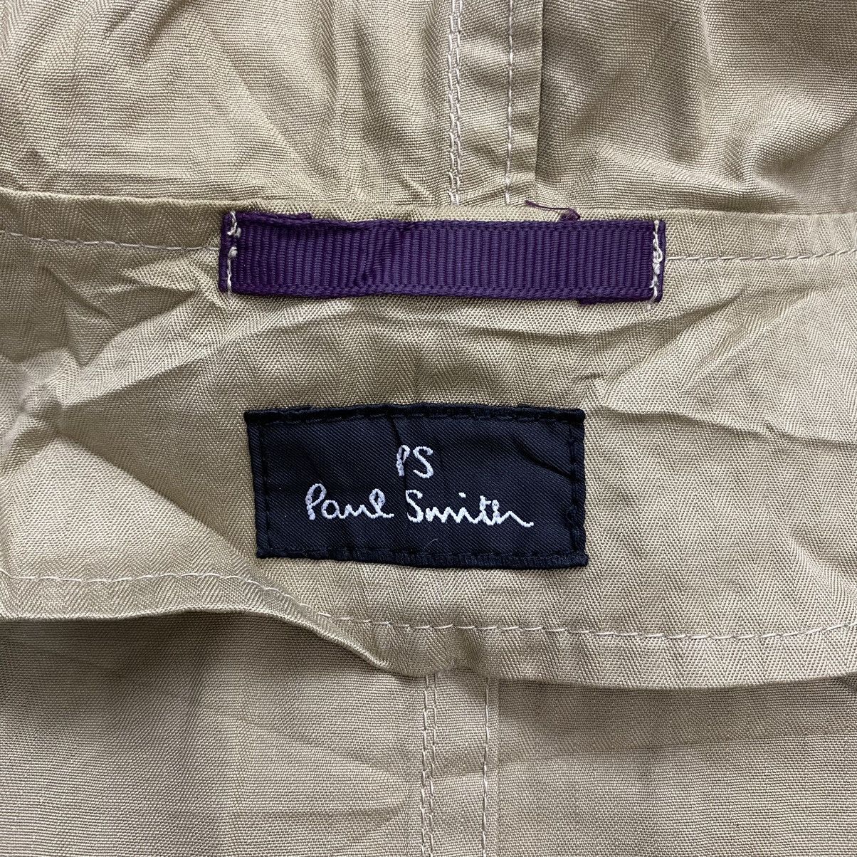 Paul Smith PAUL SMITH Multi Pockets Fish Tails Beige Hooded Parka Size US M / EU 48-50 / 2 - 6 Thumbnail