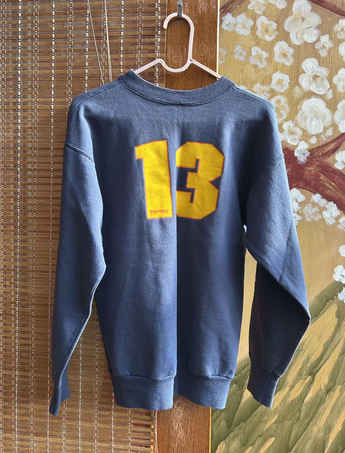 Thrasher 90’s Thrasher Magazine 13 San-Francisco Stained Sweatshirt Size US S / EU 44-46 / 1 - 2 Thumbnail