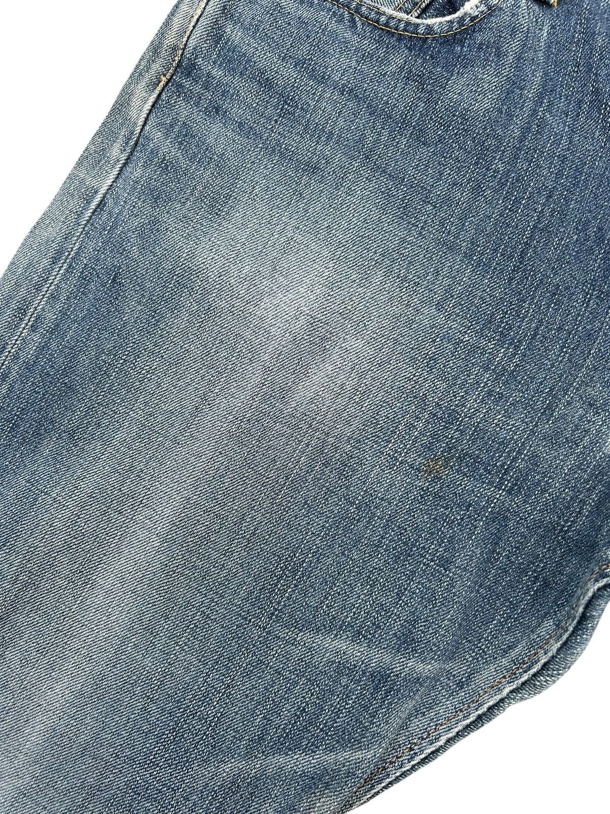 Kapital Vintage Edwin half Selvedge Distressed Denim Jeans Size US 32 / EU 48 - 6 Thumbnail