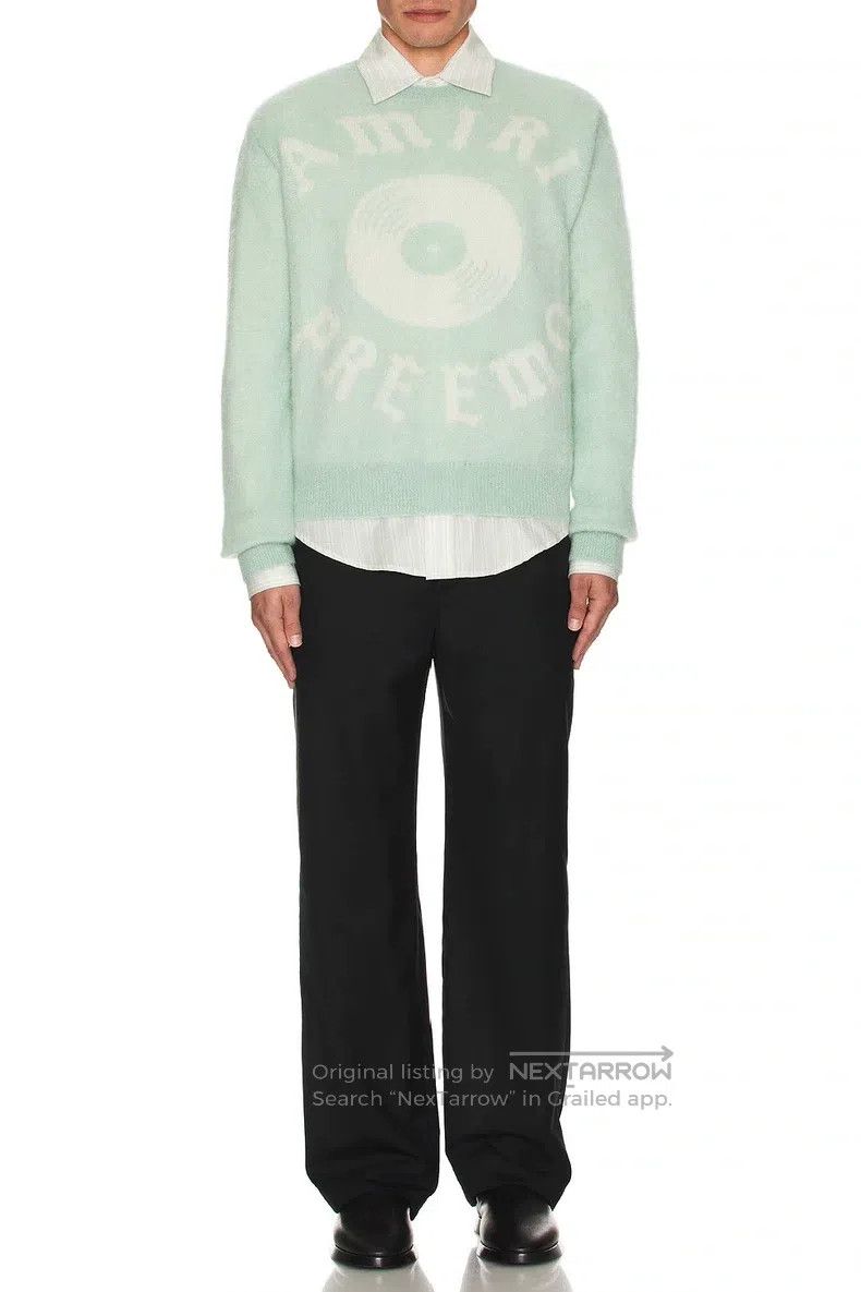 Amiri Amiri Mohair Sweater Light Green Size US S / EU 44-46 / 1 - 2 Thumbnail