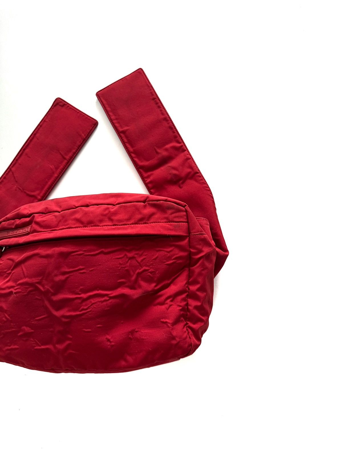 Prada Prada Handbag Red Tab Logo Size ONE SIZE - 3 Thumbnail