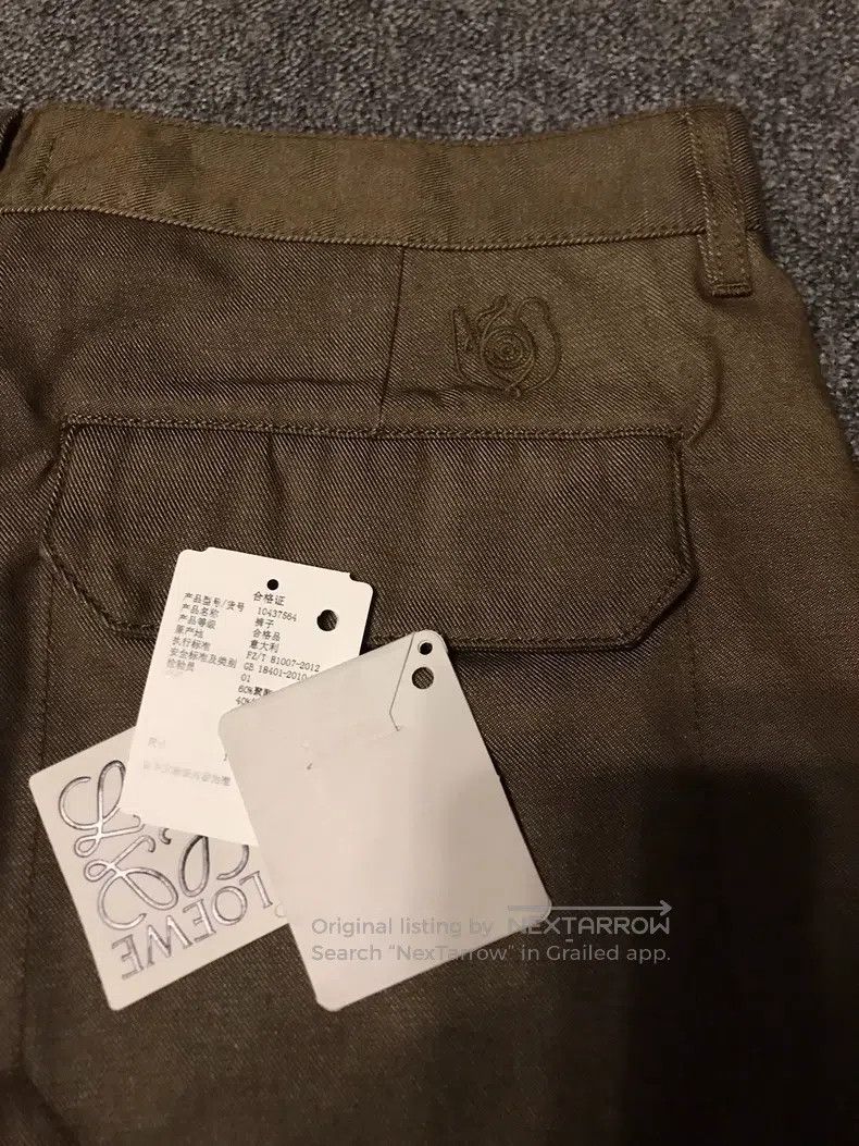 Loewe Loewe Casual pants, tri-color pocket cargo pants, straight Size US 34 / EU 50 - 4 Thumbnail