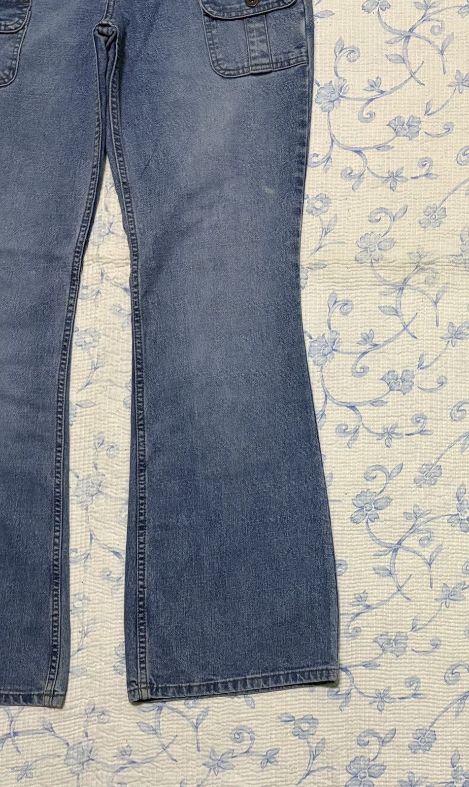 L.E.I. L.e.i Streetwear Jeans Flared Double Pocket Infront Denim Size US 32 / EU 48 - 8 Thumbnail