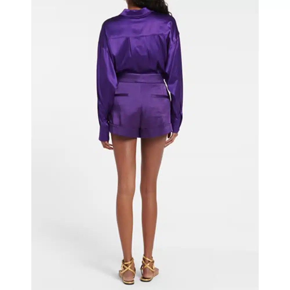 Tom Ford o1loc1c1224 SH0032 Short in Purple Size 27" / US 4 / IT 40 - 3 Thumbnail