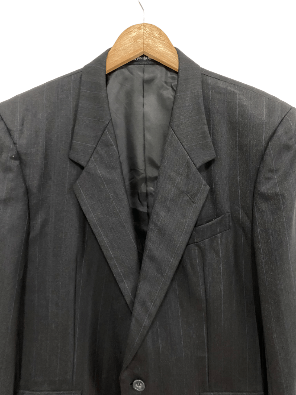 Hedi Slimane Hedi Slimane Yves Saint Laurent Black Charcoal Blazer Size 42R - 3 Thumbnail