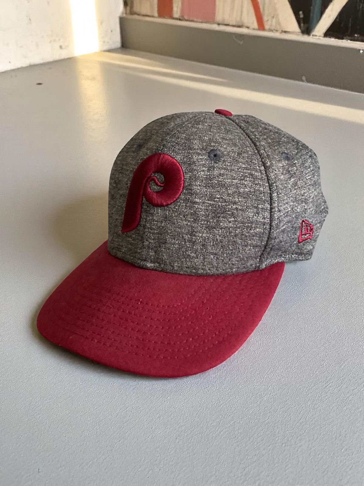 New Era Philadelphia Phillies new era hat cap mlb y2k vintage nba Size ONE SIZE - 1 Thumbnail