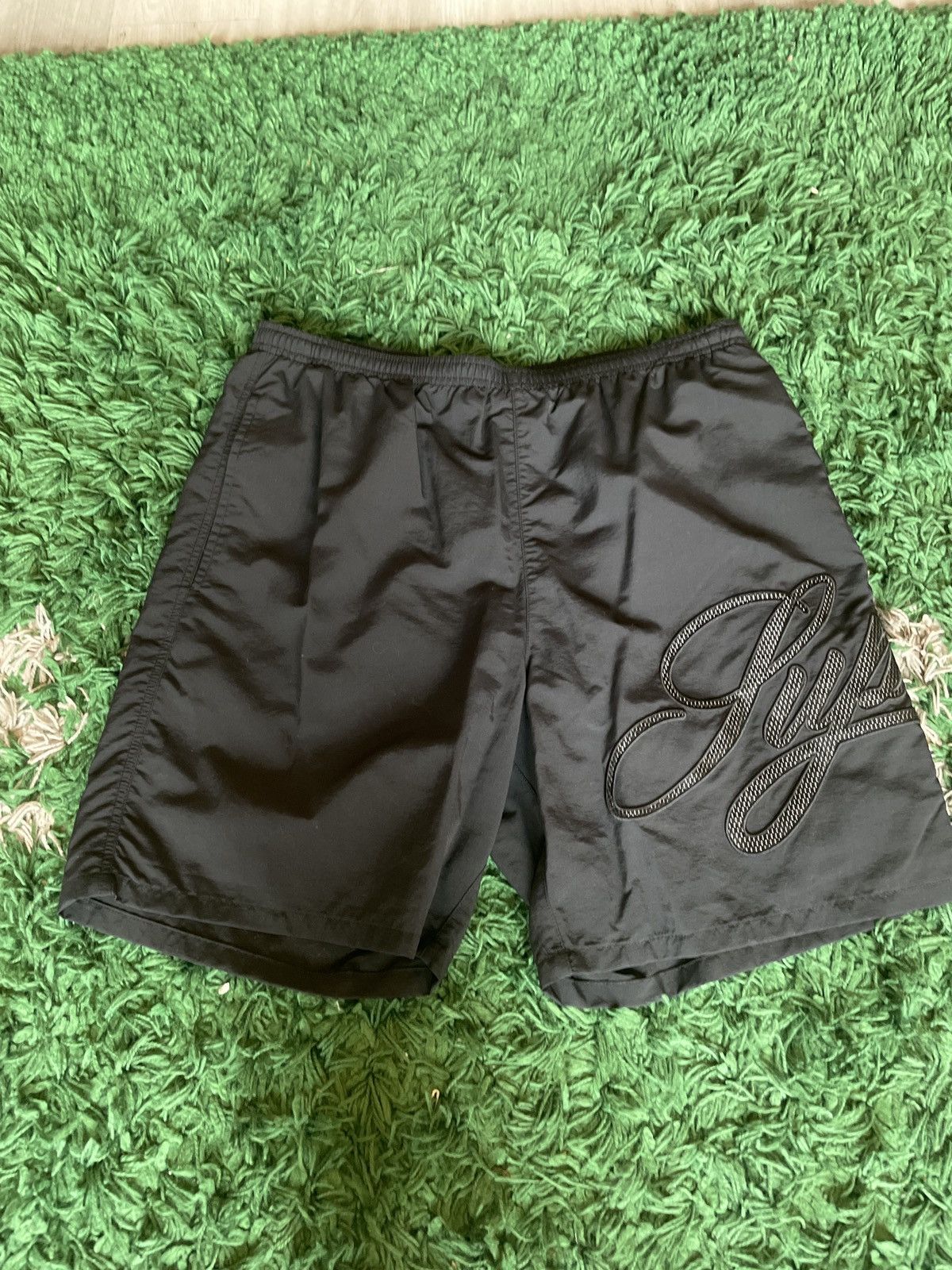 Supreme Supreme Mesh Script Water Short Black M | Grailed