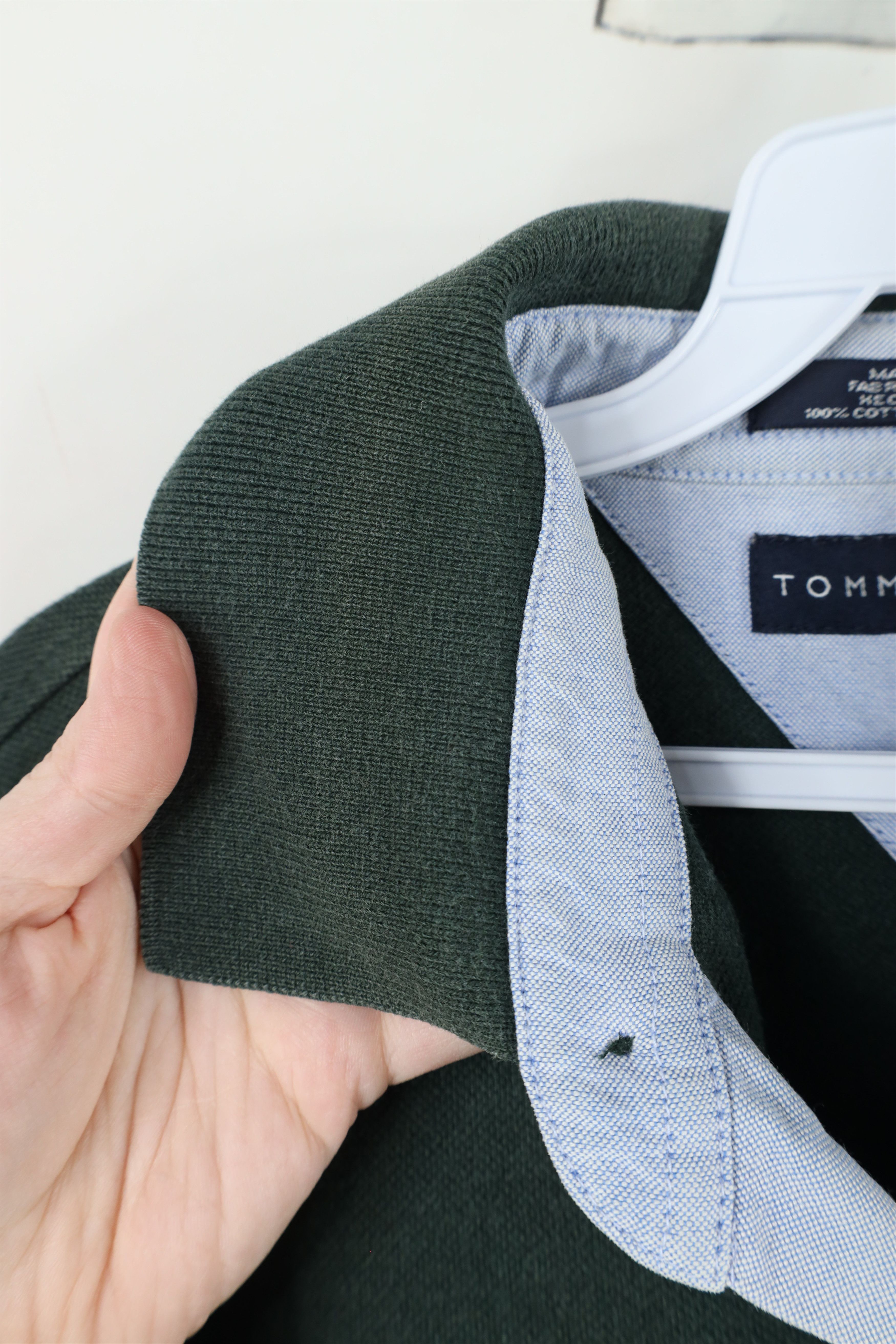 Tommy Hilfiger × Vintage Vintage Tommy Hilfiger Striped Block Long Sleeve Rugby Polo Size US M / EU 48-50 / 2 - 8 Thumbnail