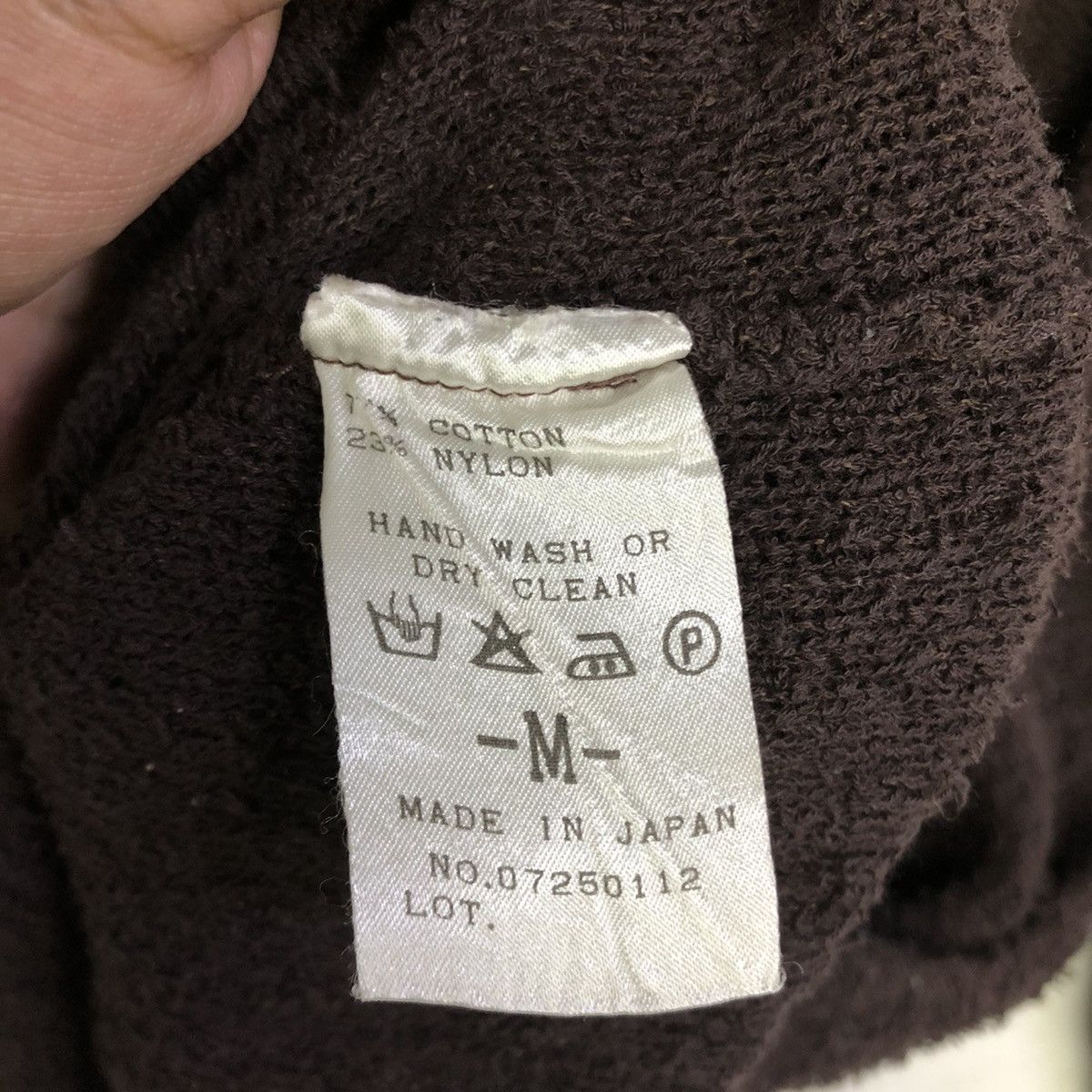 Beams Plus × Japanese Brand × Vintage Vintage Beams Brown Plain Minimalist Knitwear Size US M / EU 48-50 / 2 - 11 Thumbnail