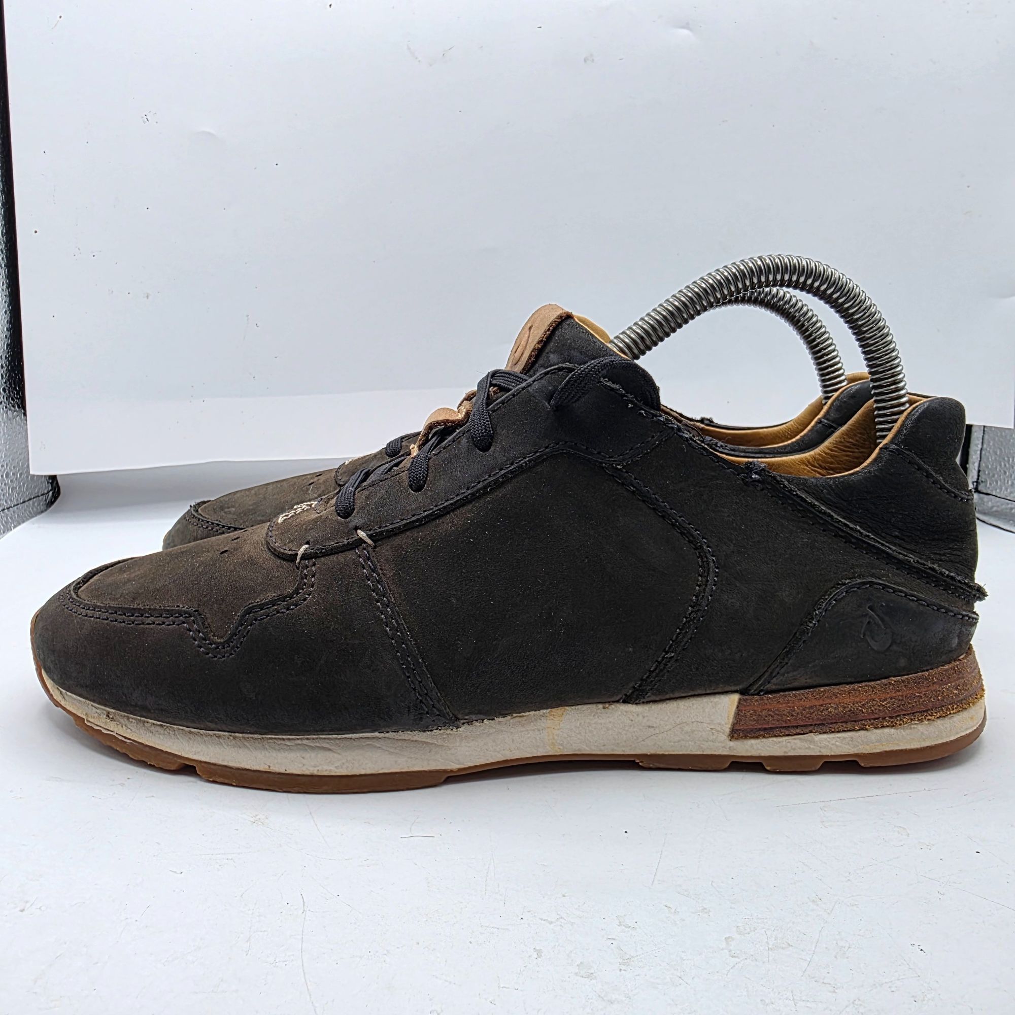Olukai OluKai Men's Huaka'i Li Mens Size 7 Black Shoes Leather Casu Size US 7 / EU 40 - 13 Thumbnail
