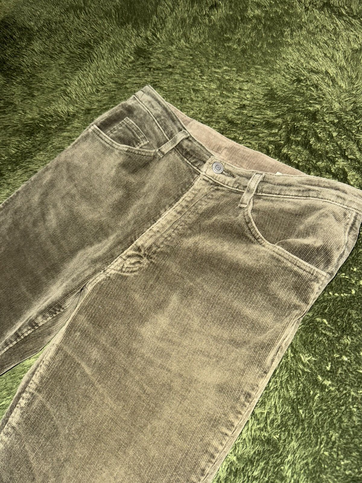 Wrangler Lady Wrangler Japan Basic Corduroy Bootcut Pants olive Size 28" / US 6 / IT 42 - 2 Thumbnail