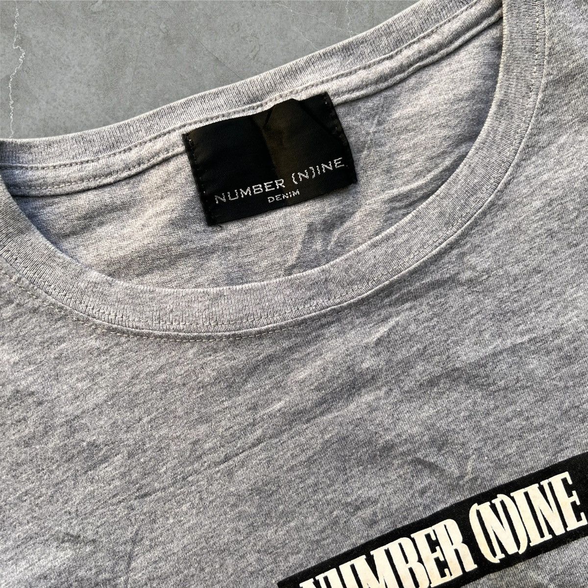 Japanese Brand NUMBER (N)INE Japan Brand Box Logo Size M / US 6-8 / IT 42-44 - 4 Thumbnail