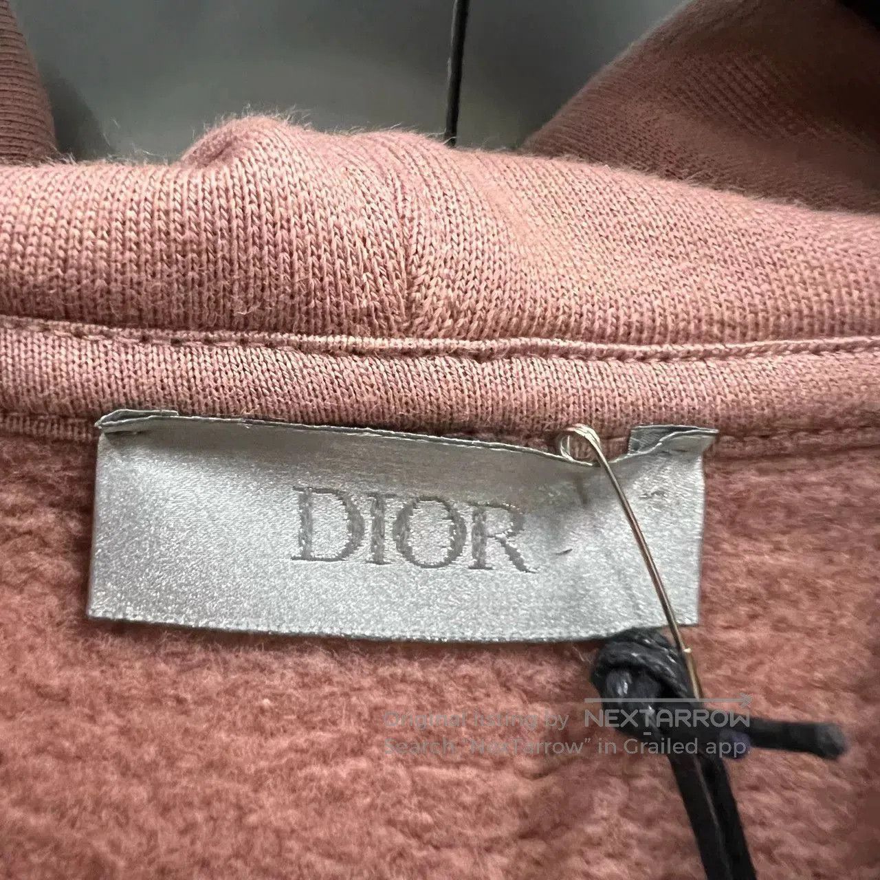 Dior Dior Pink CD Logo Embroidered Hoodie. Size S / US 4 / IT 40 - 5 Thumbnail