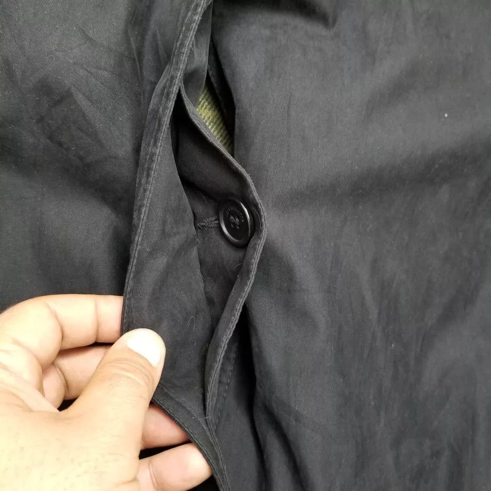 Other Liz Claiborne Parka Jacket Womens Medium Black Buttons Size M / US 6-8 / IT 42-44 - 4 Thumbnail
