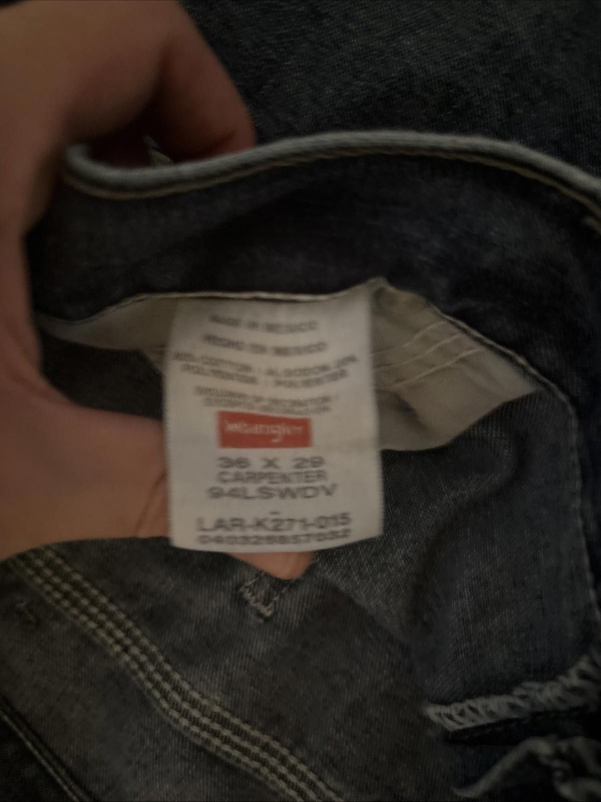 Wrangler Wrangler Vintage Y2K 90s Baggy Mens Jeans Denim size 36X39 Size US 36 / EU 52 - 2 Thumbnail