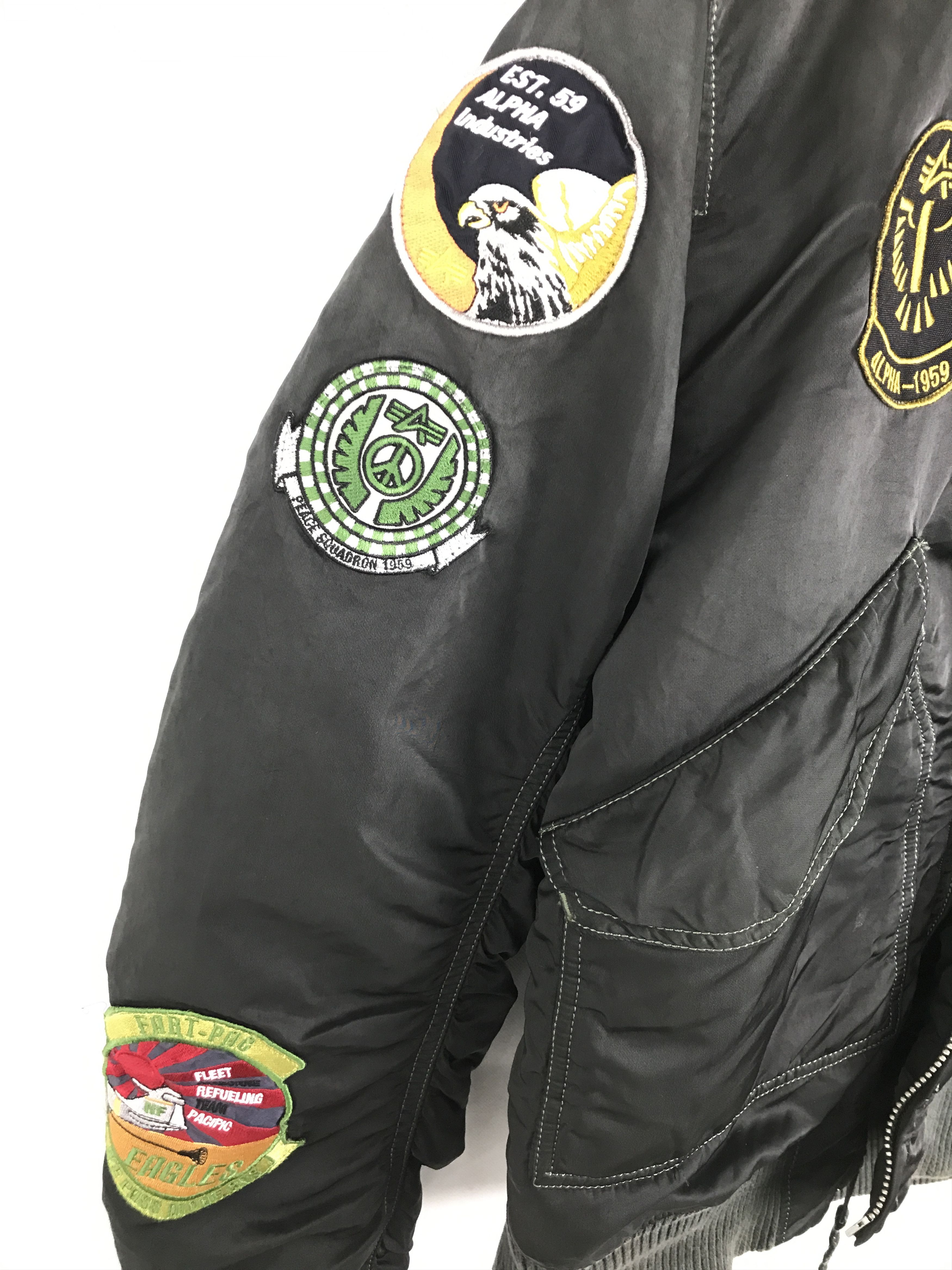 Alpha Industries Vintage Alpha Industries Bomber Flight Jacket Size US M / EU 48-50 / 2 - 4 Thumbnail