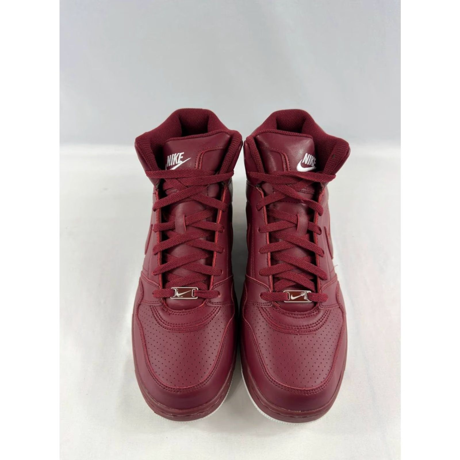 Nike VINTAGE Nike Air Prestige 3 High SL Burgandy 2012 407036-661 Men's Size 13 Leather Sneaker Shoes Mens Size US 13 / EU 46 - 3 Thumbnail
