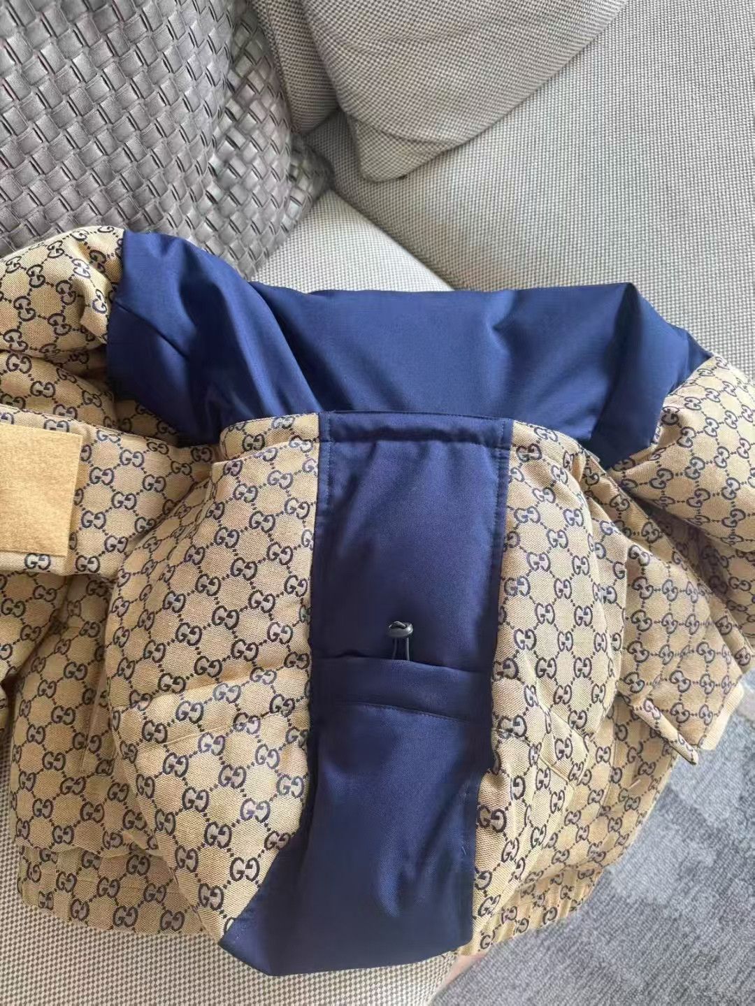 Gucci gucci double g hooded down jacket Size US M / EU 48-50 / 2 - 3 Thumbnail