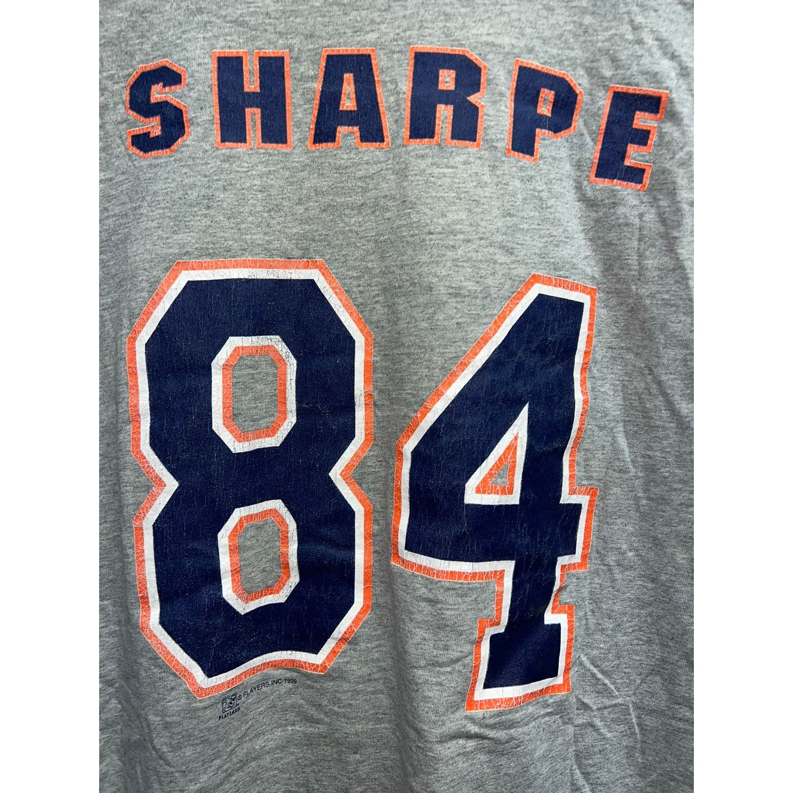 NFL Vintage Shannon Sharpe Denver Broncos Shirt #84 Tee Worn 90s Size US L / EU 52-54 / 3 - 7 Thumbnail