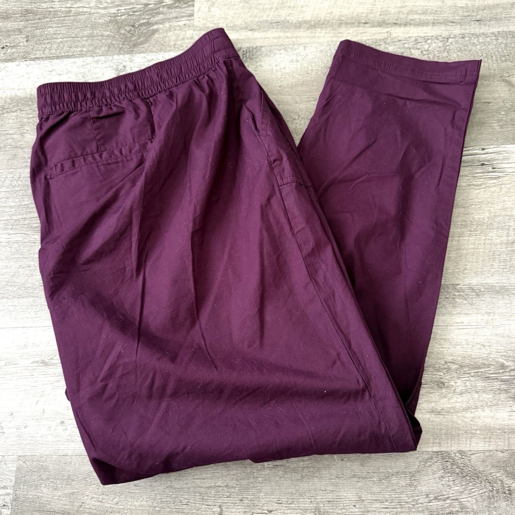 Torrid Torrid Purple Joggers Womens 3R Pants Pull On Elastic Waist 31" Inseam Lightweight Tapered Casual Damns Womens Size 26" / US 2 / IT 38 - 5 Thumbnail