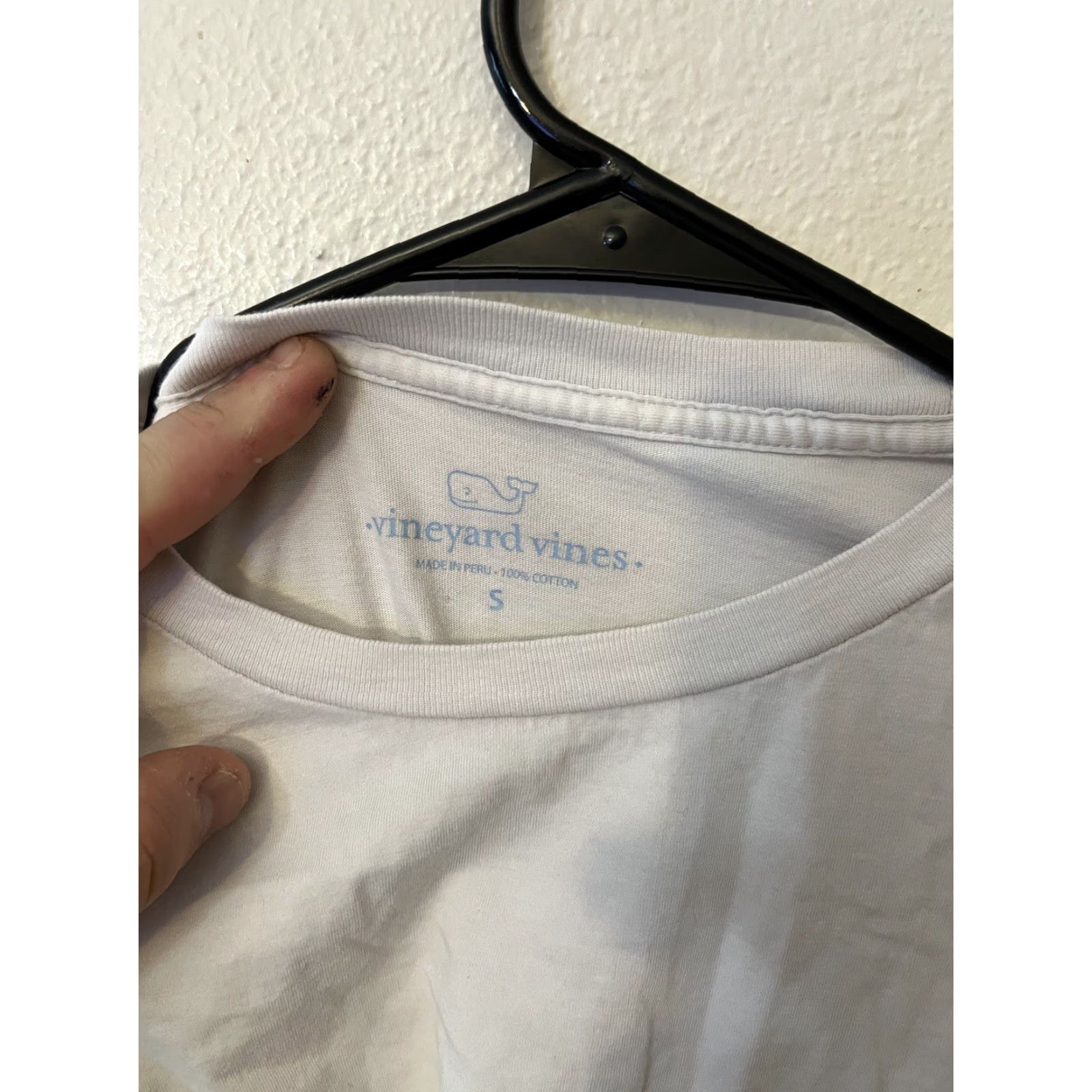 Vineyard Vines Vineyard Vines White Cotton Long Sleeve Naughty Nice Christmas T-Shirt Size S Size US S / EU 44-46 / 1 - 3 Thumbnail