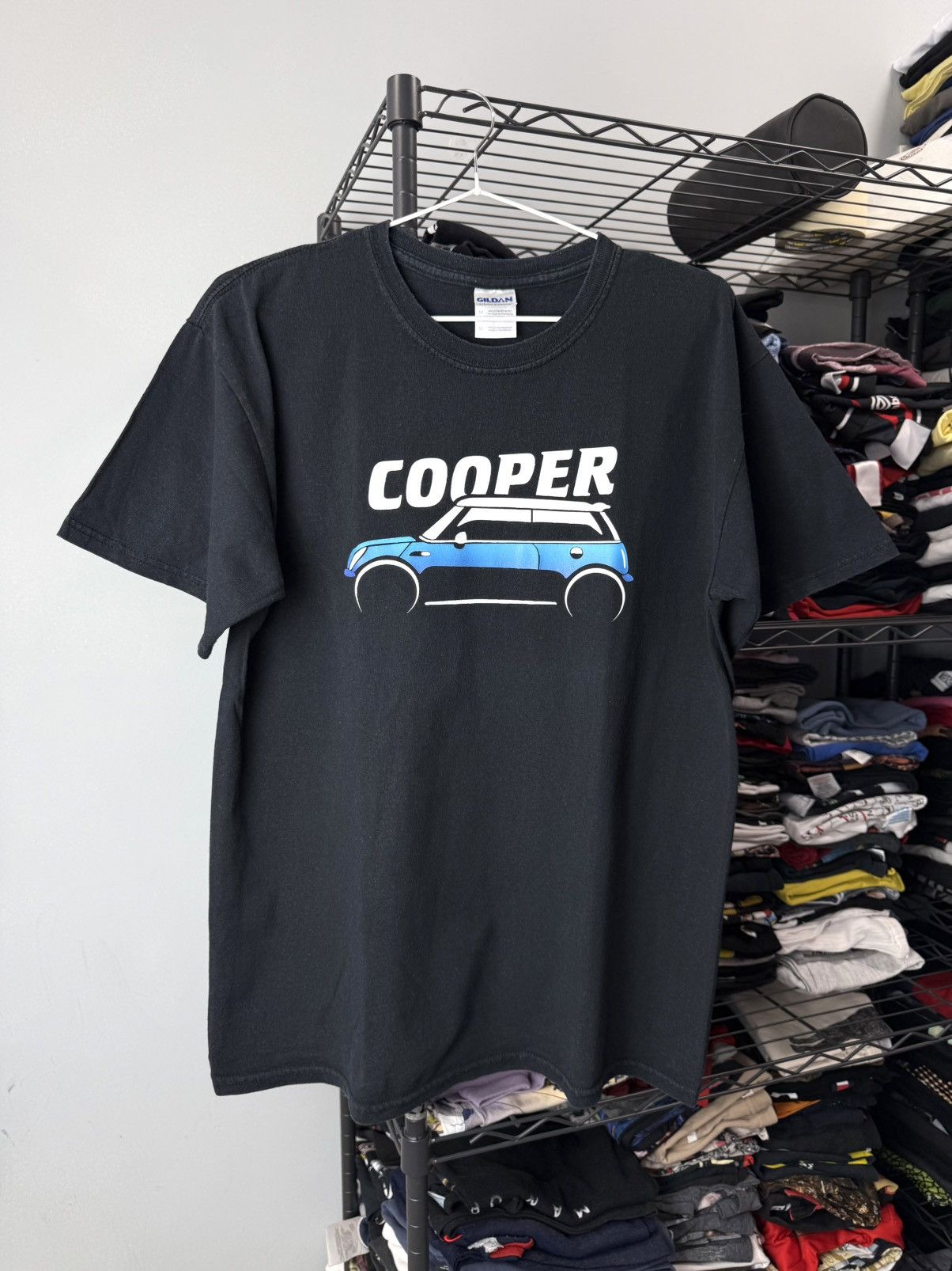 BMW Vintage Mini Cooper T Shirt Racing BMW Range Land Tover Size US M / EU 48-50 / 2 - 1 Thumbnail
