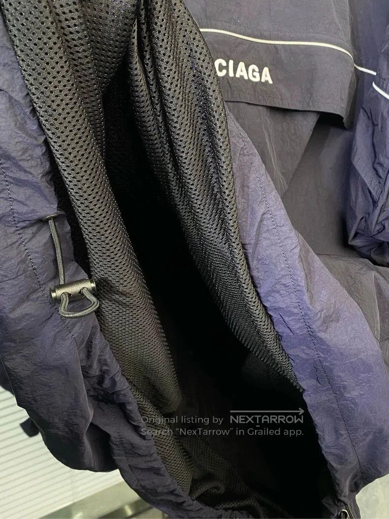 Balenciaga Balenciaga Half-Zip Embroidered Logo Jacket. Size US L / EU 52-54 / 3 - 7 Thumbnail