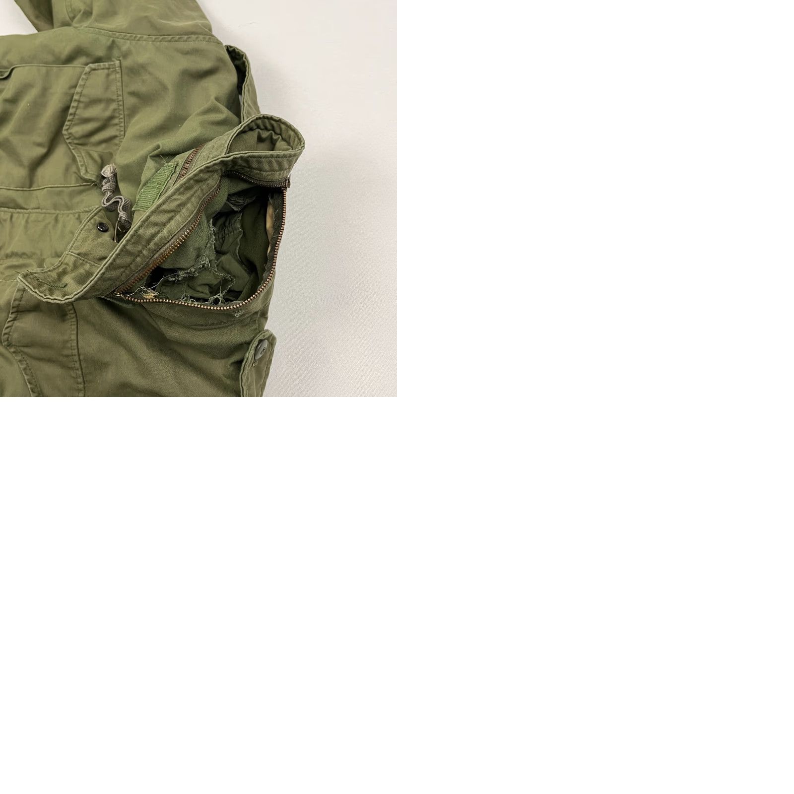 Alpha Industries VTG Alpha Industries OG-107 Cold Weather Jacket Mens M Olive Green Military Coat Jacket Size US M / EU 48-50 / 2 - 10 Thumbnail