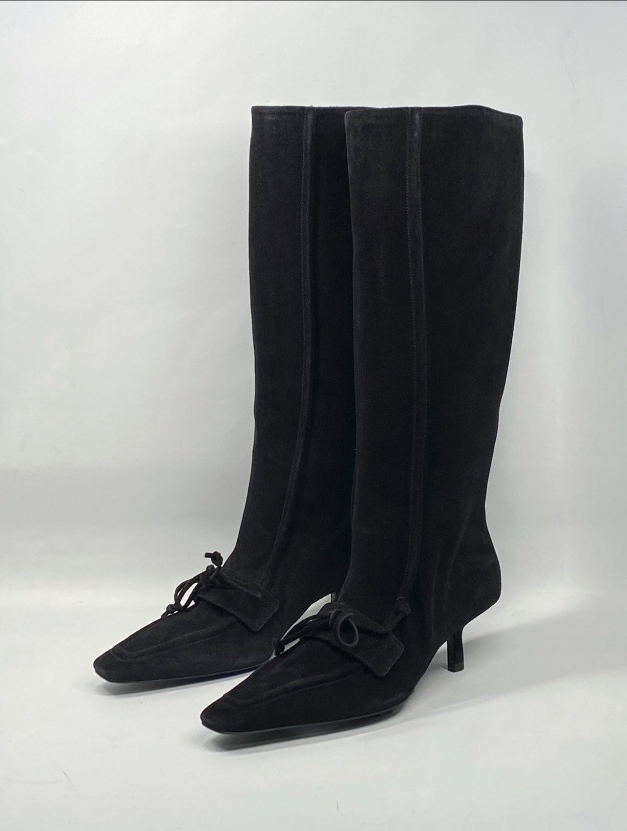 Burberry Burberry Storm Tall Suede Boots size 37 Size US 7 / IT 37 - 6 Thumbnail
