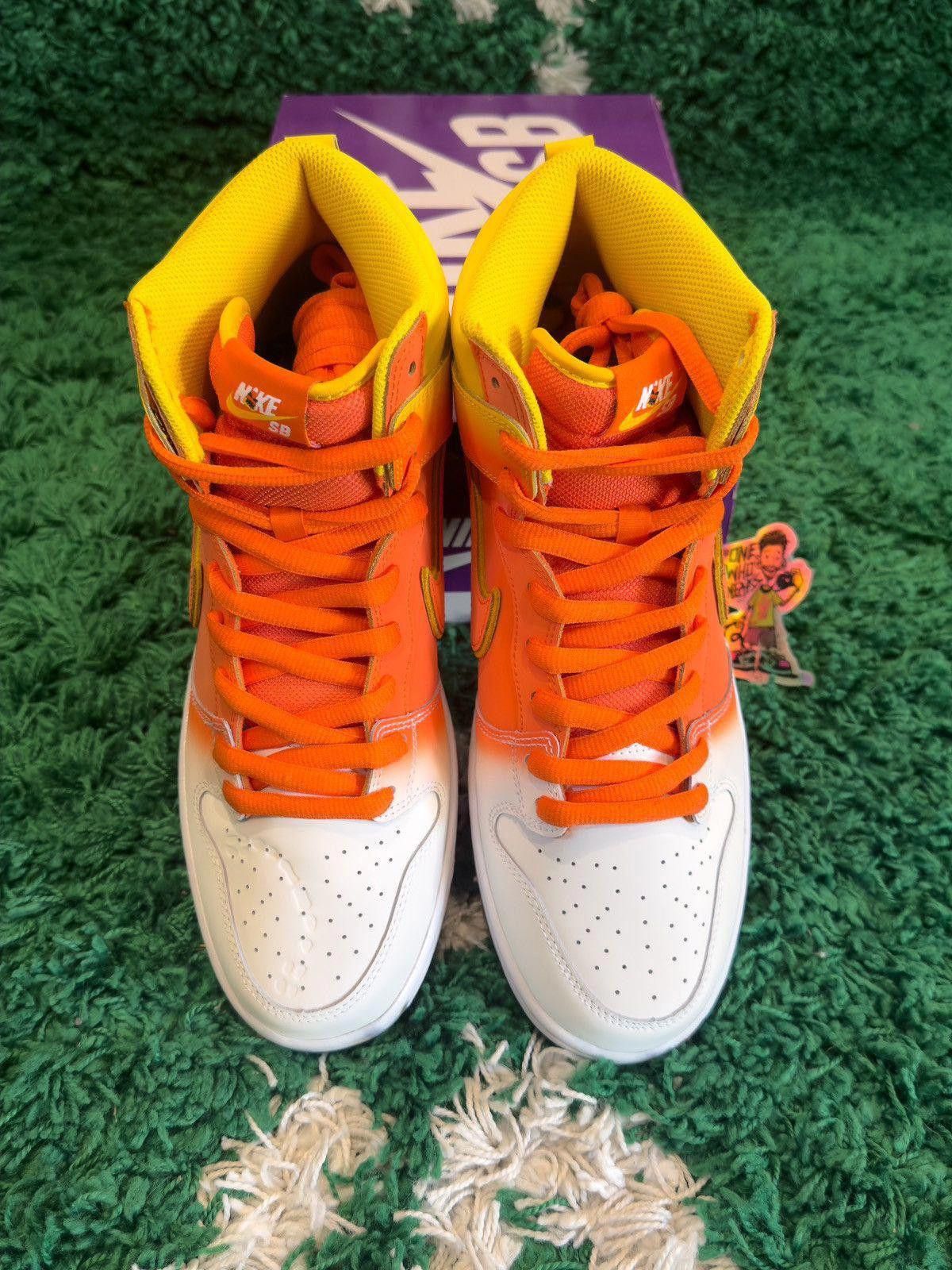 Nike Nike SB Dunk High Candy Corn Size US 11.5 / EU 44-45 - 9 Thumbnail