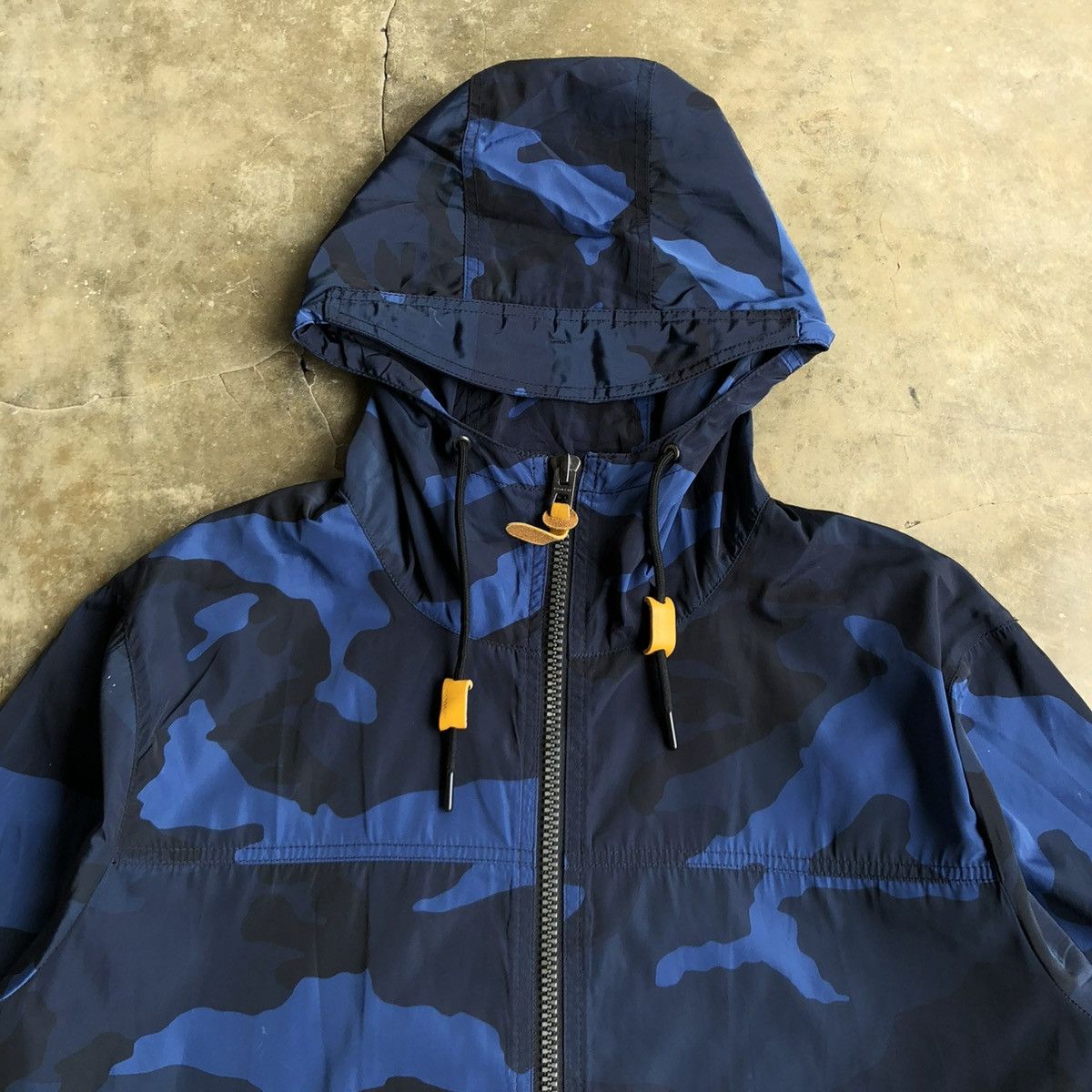 Coach Coach New York Luxury Camouflage Navy Windbreaker Jacket Size US XL / EU 56 / 4 - 3 Thumbnail