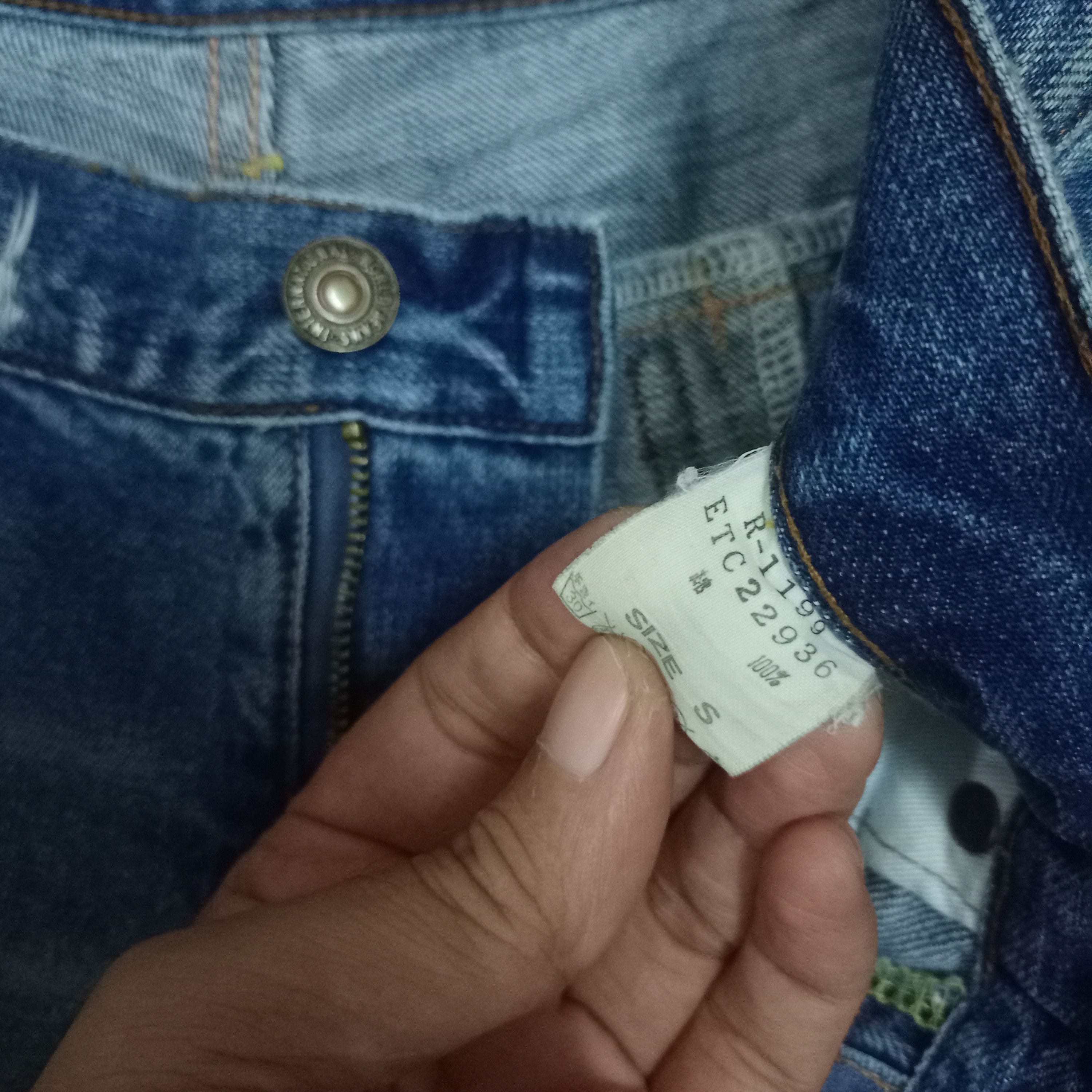 Japanese Brand Vintage Japanese Rna Inc Avant Garde Style Jeans Size 30" / US 8 / IT 44 - 3 Thumbnail