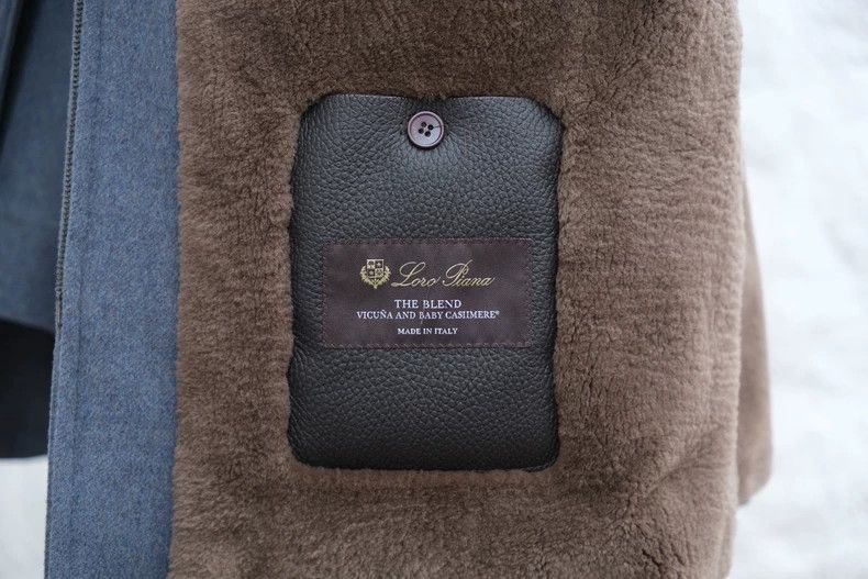Loro Piana LORO PIANA Men's fur coat 50% camel ➕50% cashmere Size US M / EU 48-50 / 2 - 7 Thumbnail