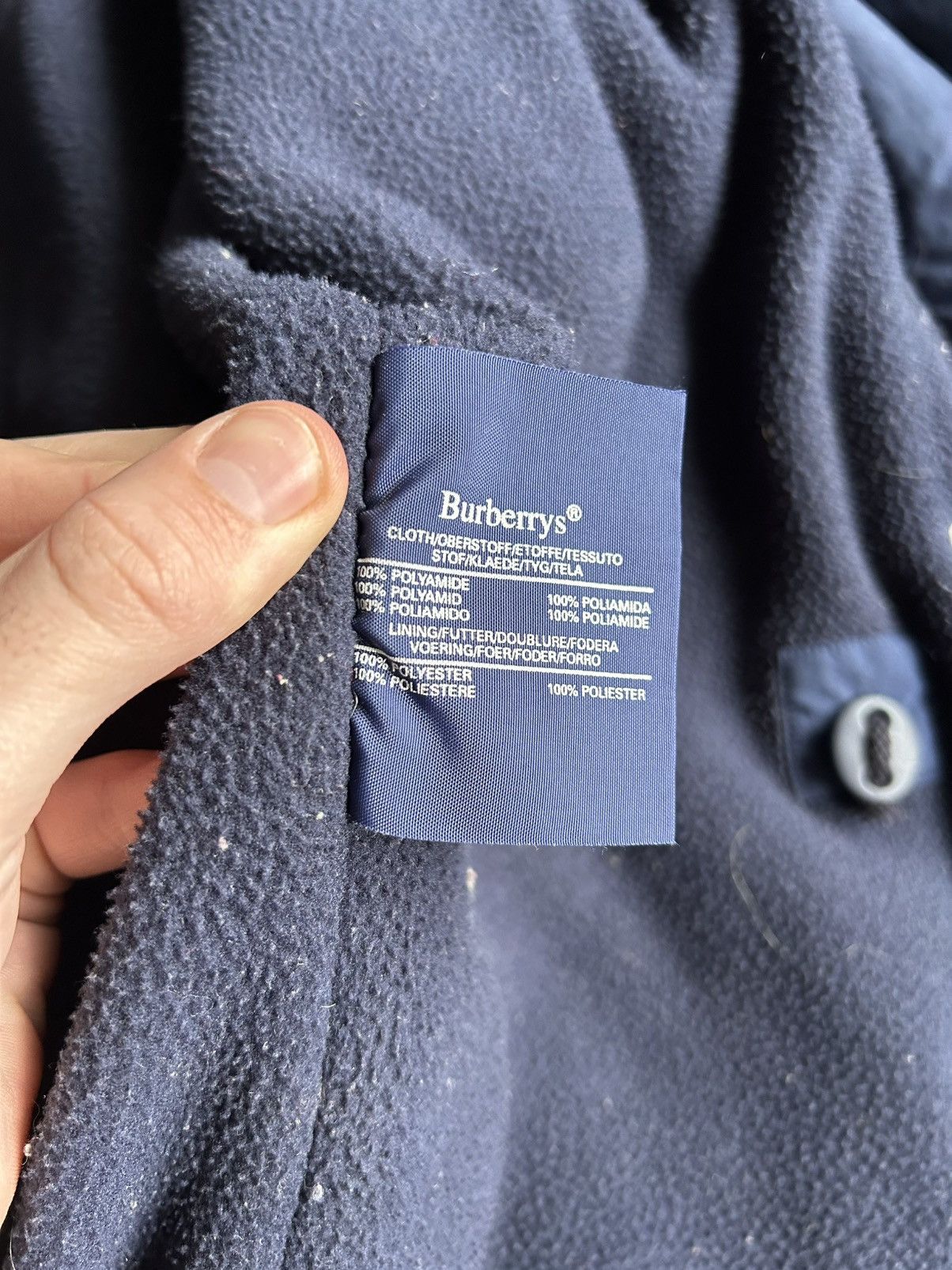 Burberry Burberry Coat Down Liner Vintage Jacket Solid Style Size US L / EU 52-54 / 3 - 13 Thumbnail