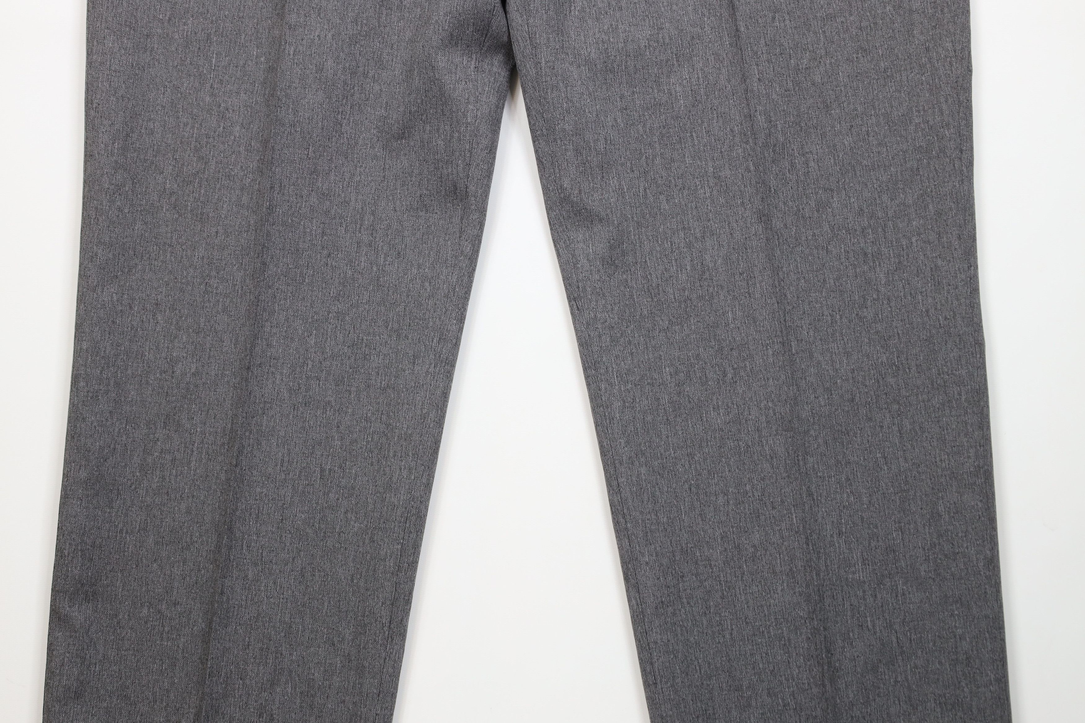 Levi's Vintage 90s Levis Chambray Wide Leg Chino Pants Gray USA Size US 38 / EU 54 - 3 Thumbnail