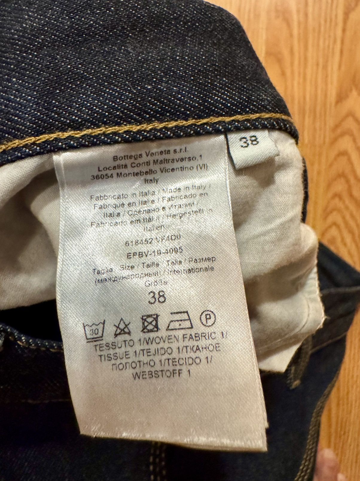Bottega Veneta Bottega Veneta SS 2020 Carpenter Jeans Dark Wash Daniel Lee Size 38" / US 16 / IT 52 - 7 Thumbnail