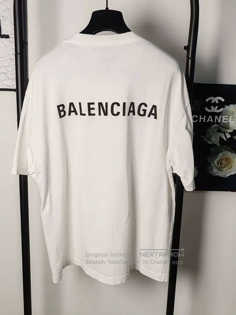 Balenciaga Balenciaga Big Logo Short Sleeve Size US S / EU 44-46 / 1 - 2 Thumbnail