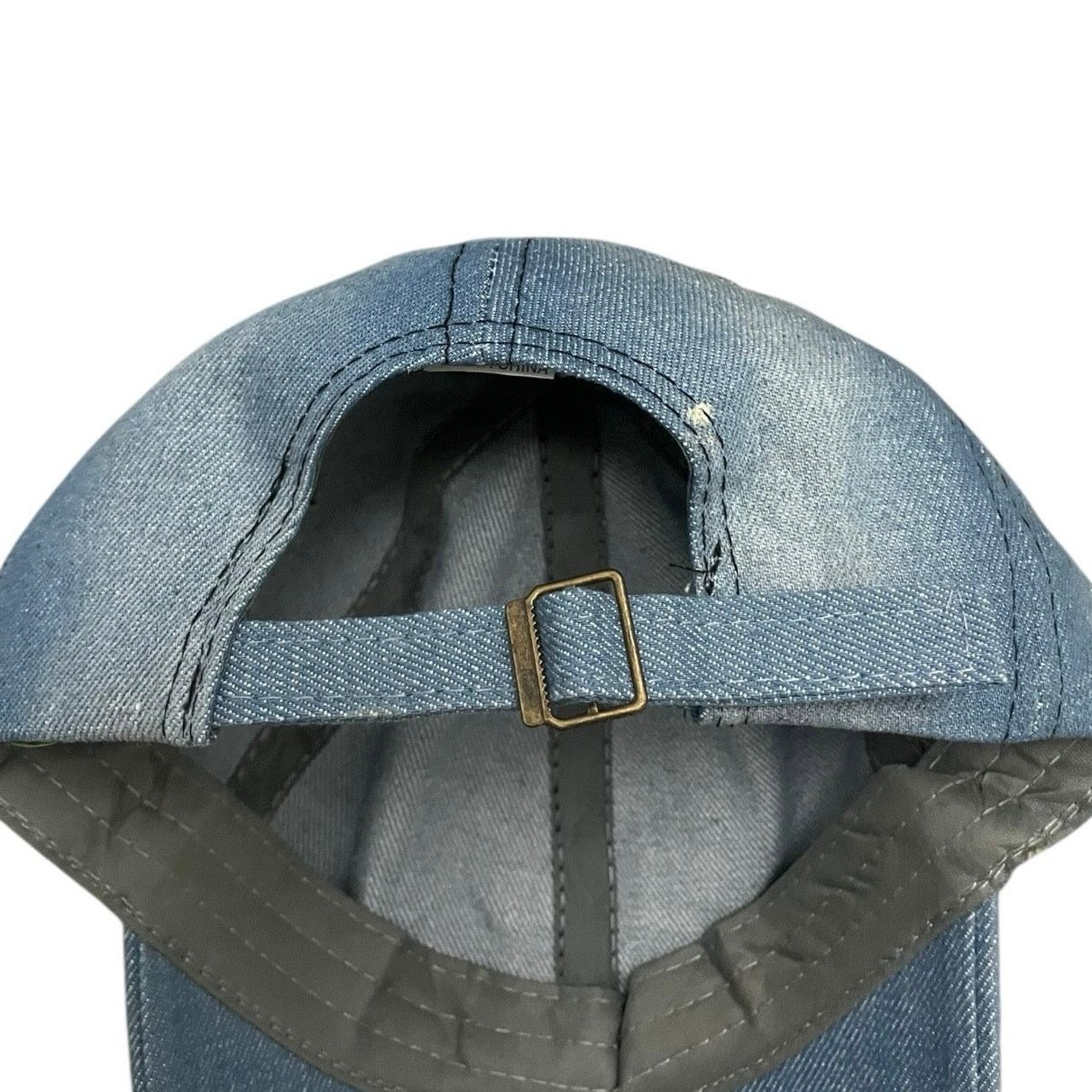 Other Denim Anchor Rhinestone Sequin Embellished Hat Size ONE SIZE - 5 Thumbnail