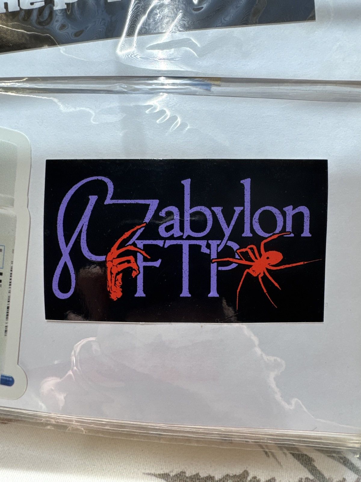 Babylon × Fuck The Population FTP x Babylon Spider Sticker Size ONE SIZE - 1 Thumbnail